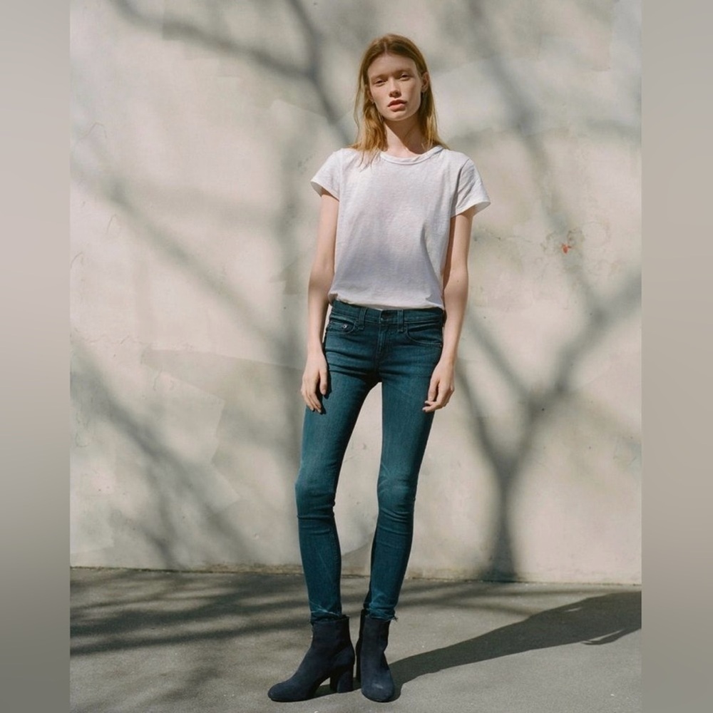 Rag & Bone Ankle Skinny Jeans - Alembic,
Size 29